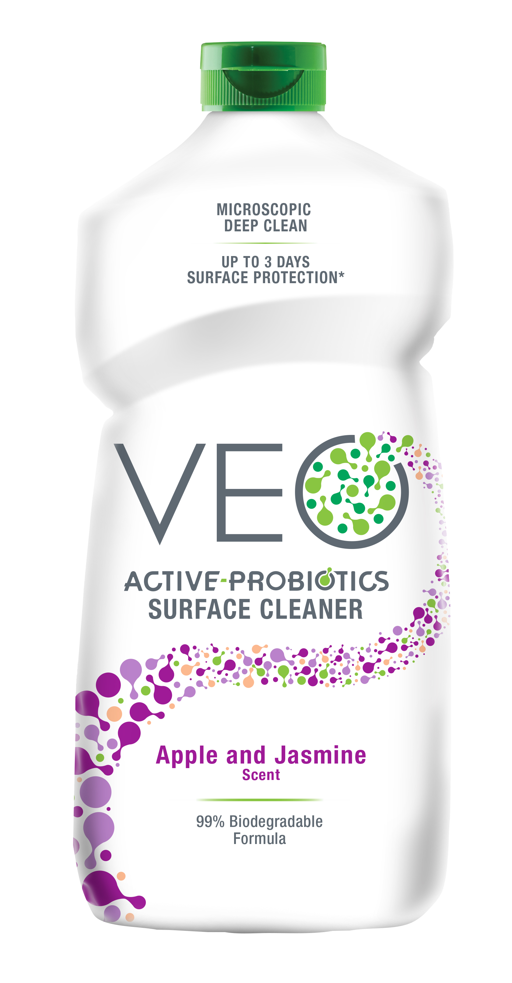 Veo Active-Probiotics Surface Cleaner - Apple and Jasmine Scent